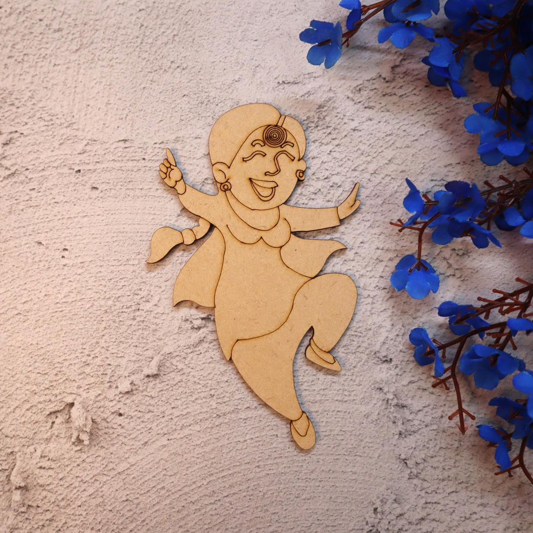Punjabi Dance Giddha Fridge Magnet Cut Out