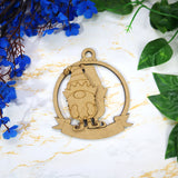 Santa Dwarf Christmas 3D Ornament D