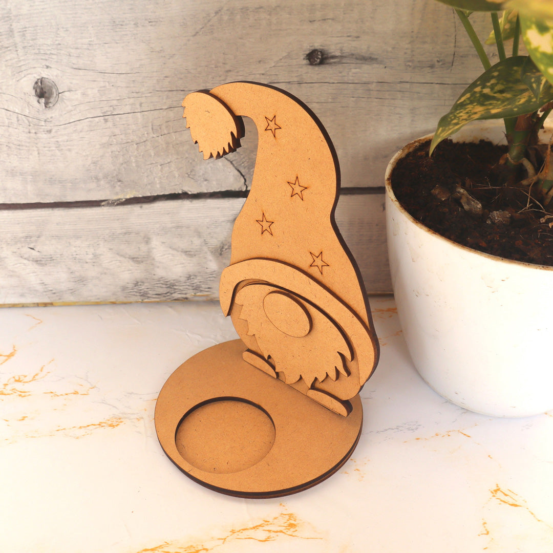 Cute Santa 3D Tea Light