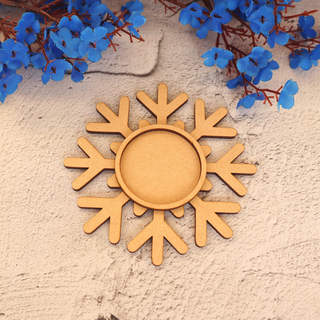 Snowflake Christmas Tea Light B