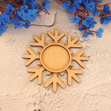 Snowflake Christmas Tea Light B