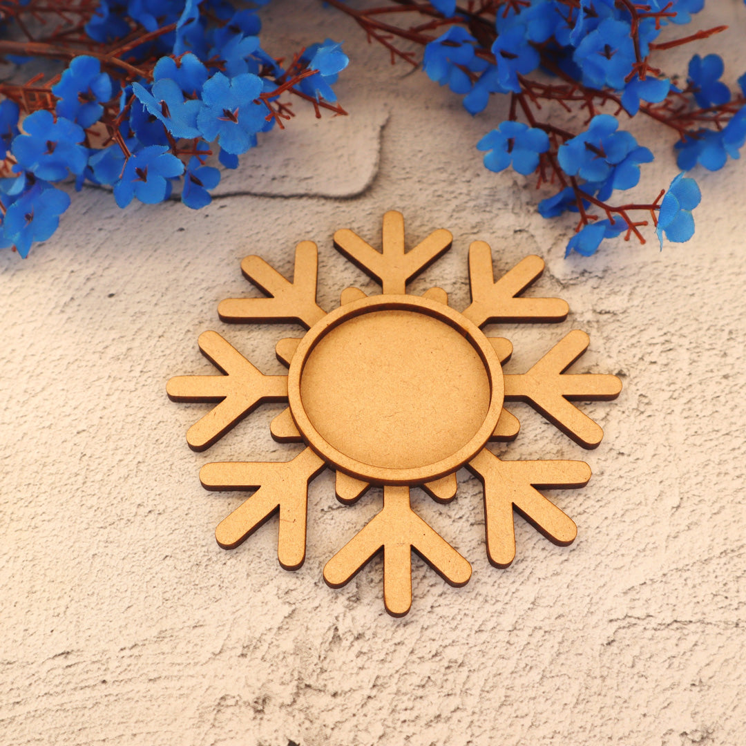 Snowflake Christmas Tea Light B