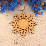 Snowflake Christmas Tea Light A