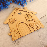 Ginger Bread House 3D Plank