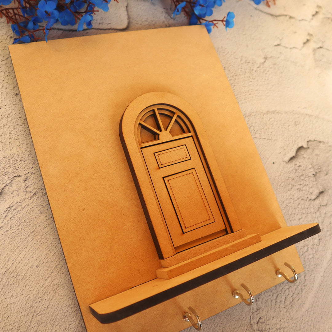 French Door 3D Scenic Key Holder