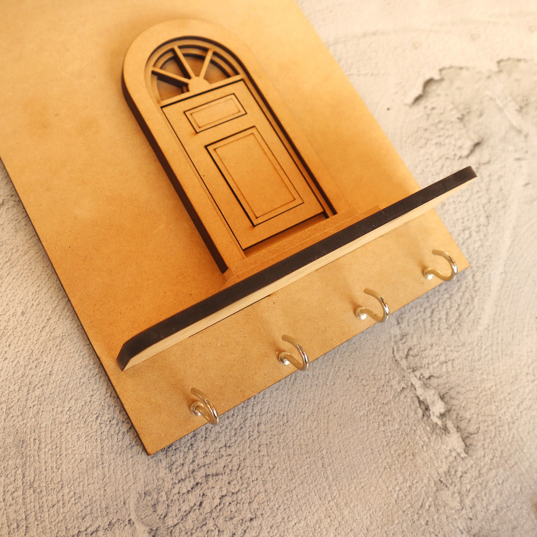 French Door 3D Scenic Key Holder