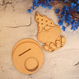 Dwarf Santa 3D Tea Light