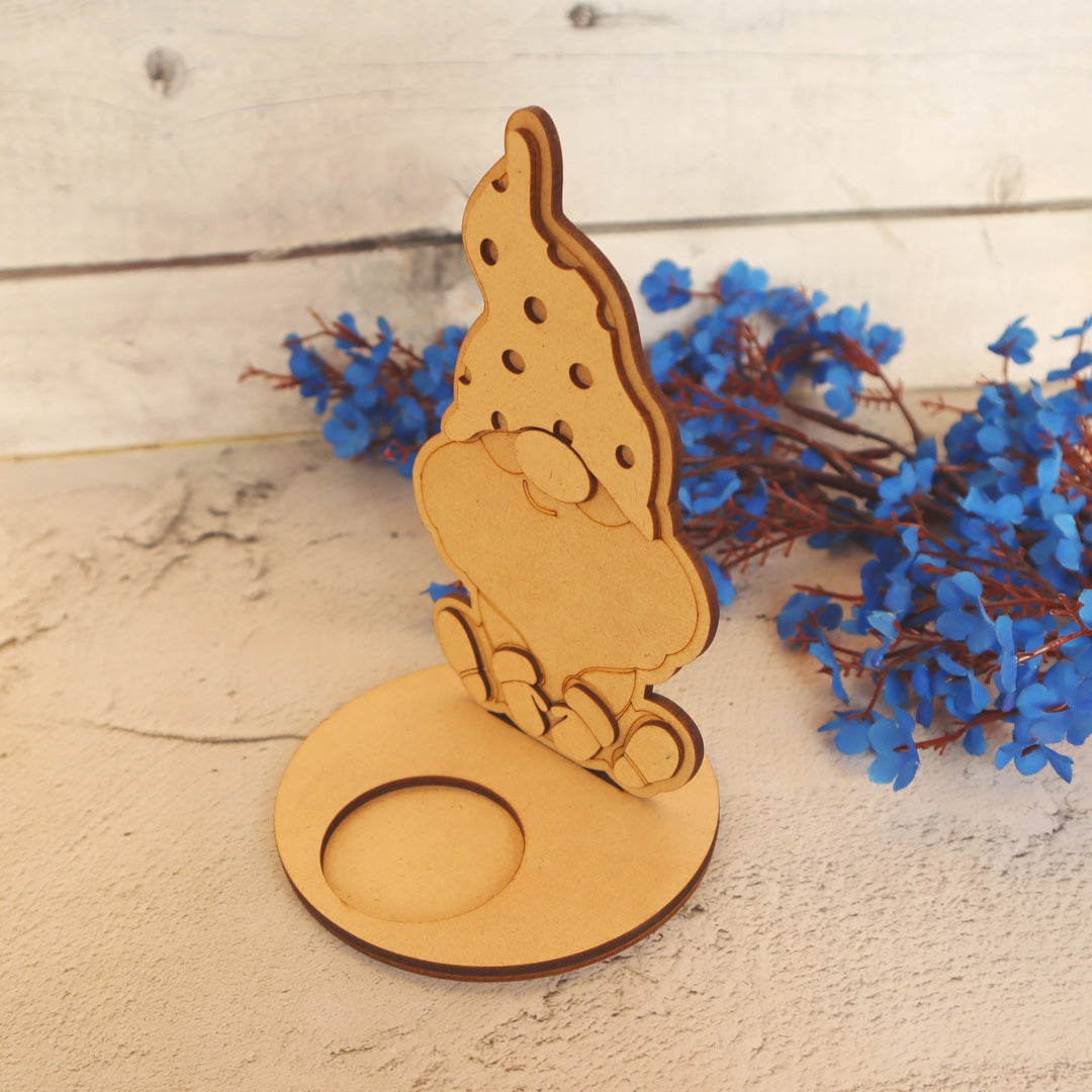 Dwarf Santa 3D Tea Light