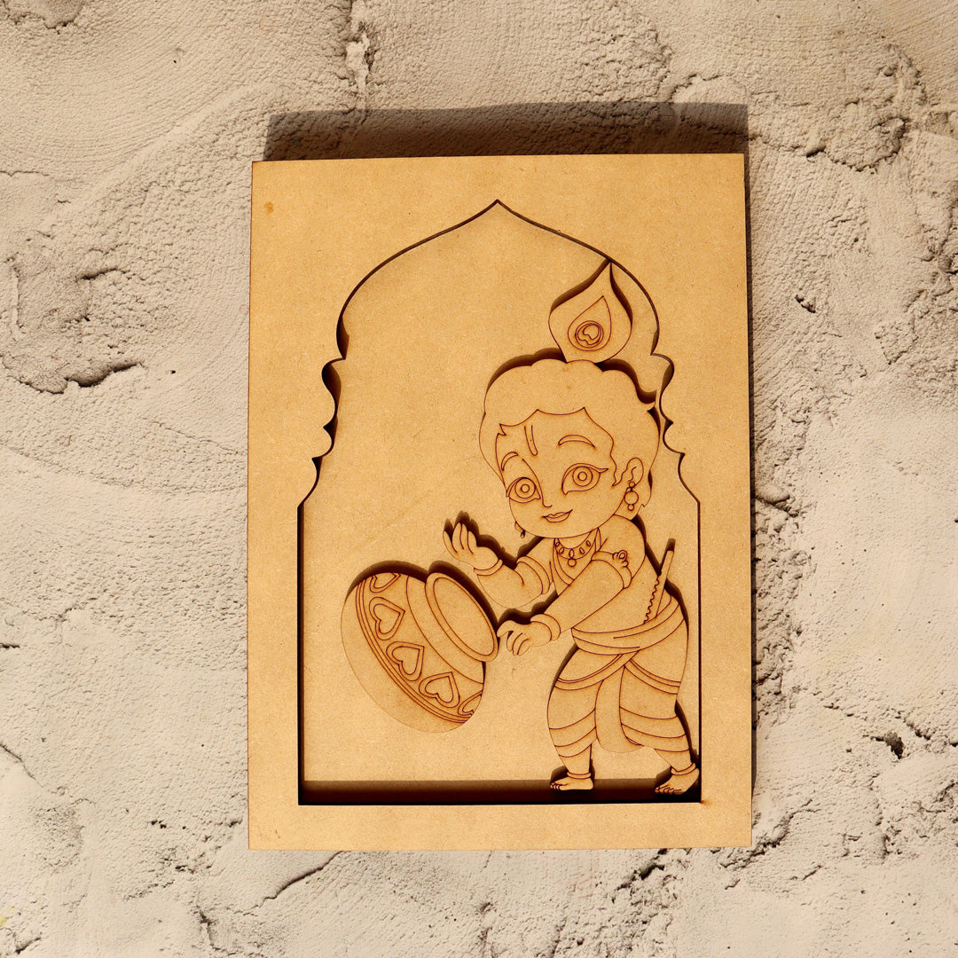Rajwadi Mughal Jharokha Styled Shadow Box Pattern I