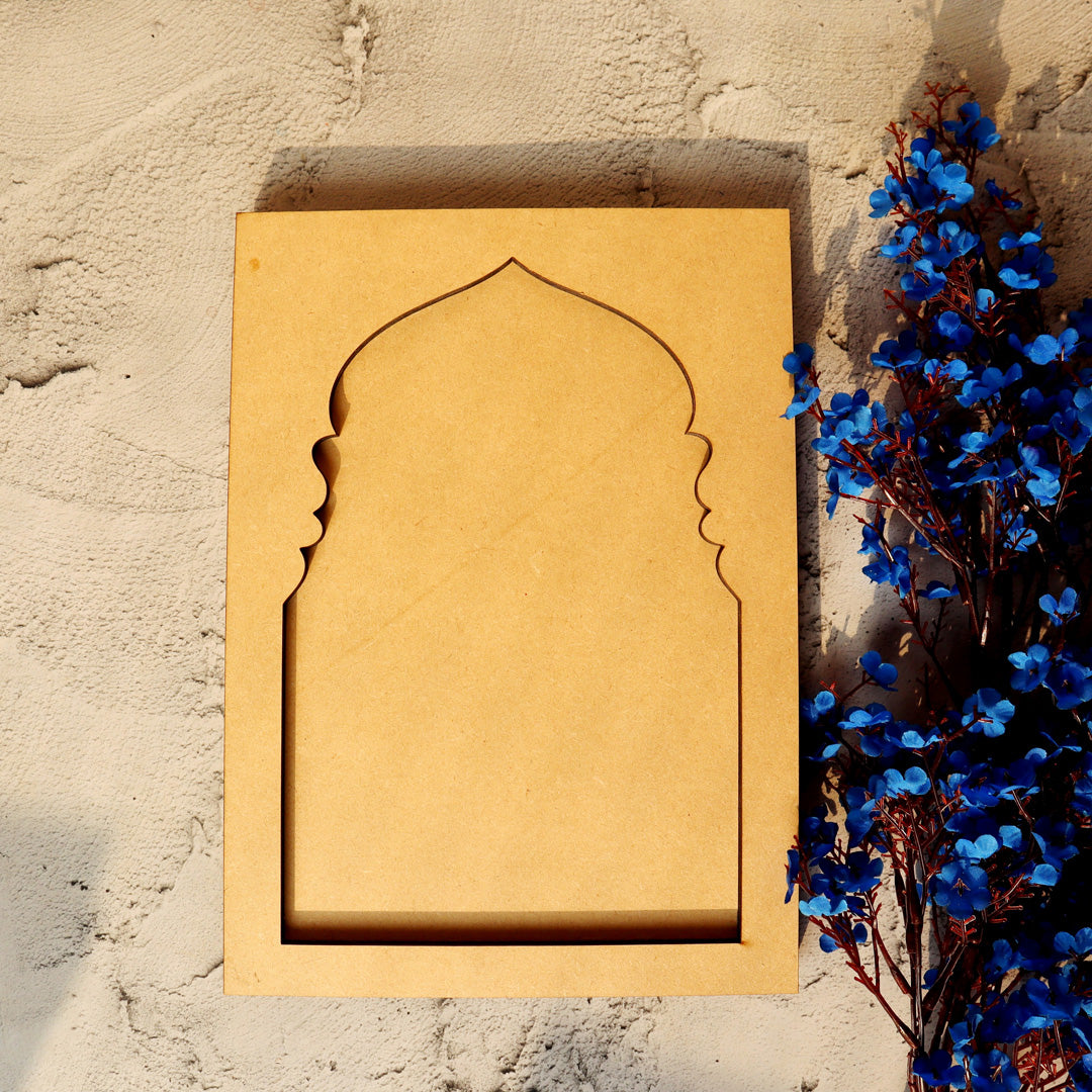 Rajwadi Mughal Jharokha Styled Shadow Box Pattern I