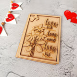 Valentine Loves Me Plank