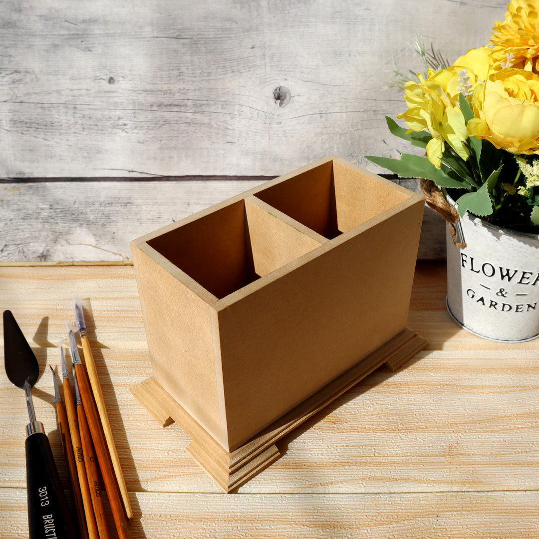 Victorian Double Partition Pen Stand