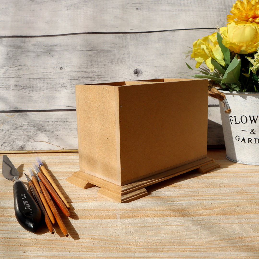 Victorian Double Partition Pen Stand