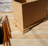 Victorian Double Partition Pen Stand