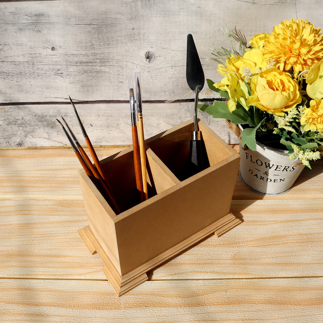 Victorian Double Partition Pen Stand