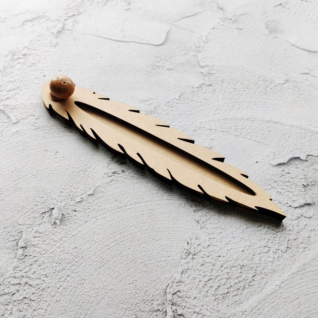 Feather Incense Stick Holder