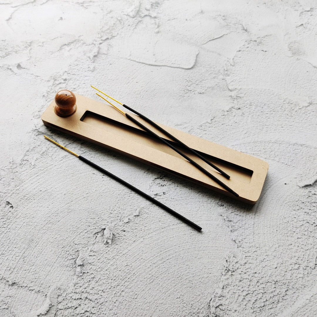 Block Incense Stick Holder