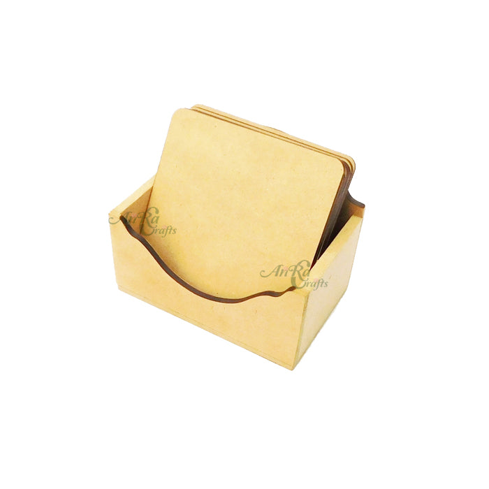 Square Coasters with Box Stand