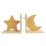 Moon Star Book End