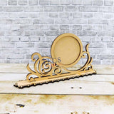 Mini Standing Scrolled Photo Frame