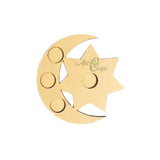 Moon and Star T Light Candle Holder