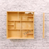 Multiple Partition Shadow Box with Acrylic