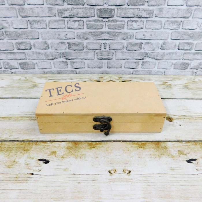 Pencil Box 8x3x1.5 Inches