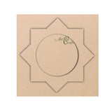 Layered Square Rangoli Base -1