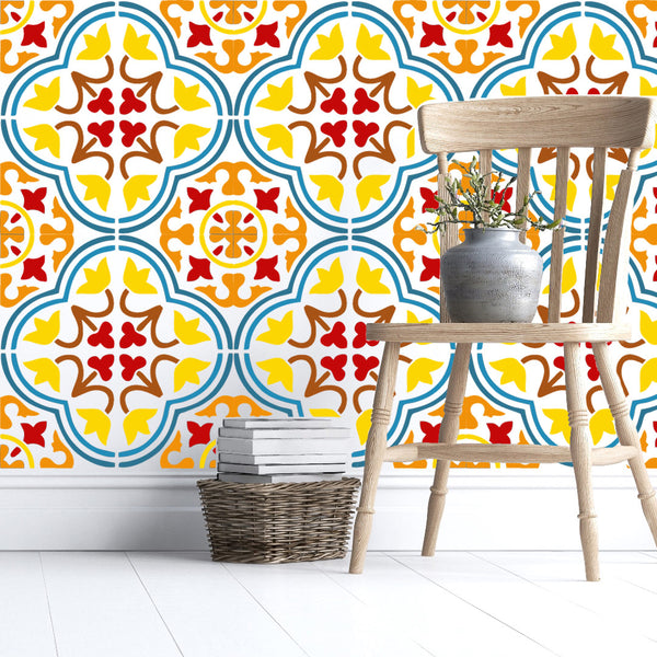 Moroccan Tile Stencil 8 – Handilane