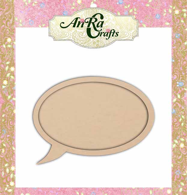 Speech Mdf Fridge Magnet