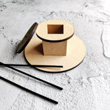 Square Incense Stick Holder