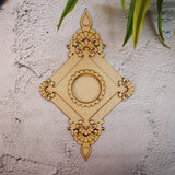 Crowned Diamond Light Candle Holder  Premarked