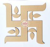 Swastik Rangoli Base