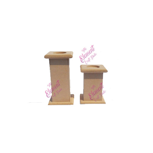 mdf candle stand