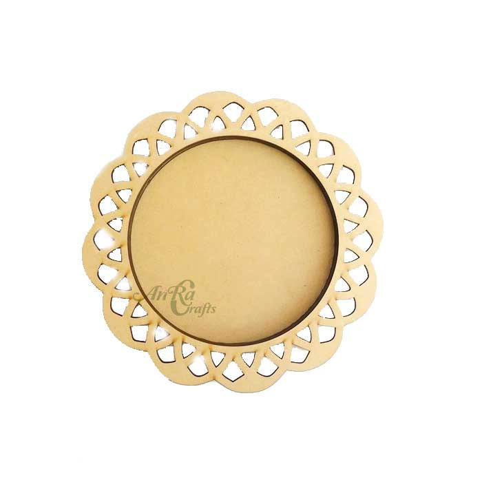 Trendy Border Circle Platter 1