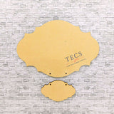 Vintage Nameplate With Hanging Plank