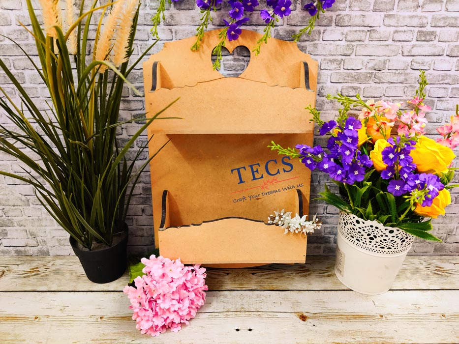 Vintage Wall Utility With Pockets