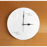 White Acrylic Clock Base