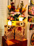 Candle Pillar Set of 3 pcs