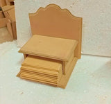 Square Coaster With Vintage Stand