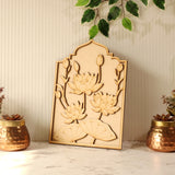 Pre Mark Jharokha Frame with Lotus Cutouts