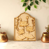 Pre Mark Jharokha Frame with Lotus Cutouts