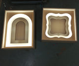 Ornate Arch Nesting Shadow Box