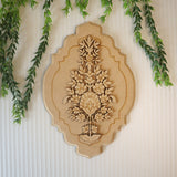 Rajwadi Cutout Motif Pre Mark Boota C