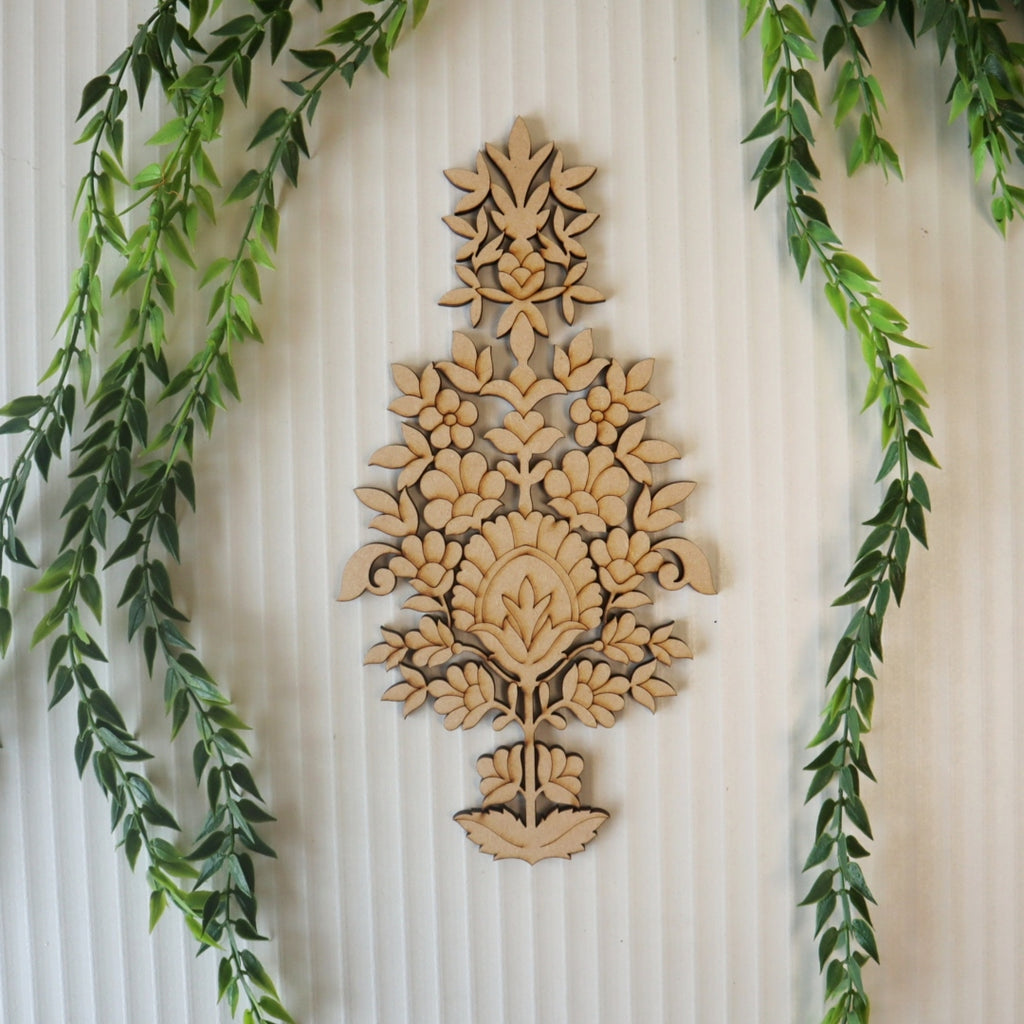 Rajwadi Cutout Motif Pre Mark Boota C