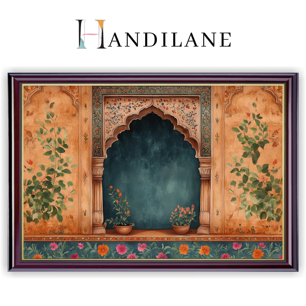Rajwadi Jharokhe Decoupage paper A