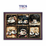 Vintage Tea Coasters Tiles Decoupage Paper