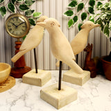 Wooden Bird With Stand A