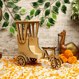 Rickshaw Gift Hamper Platter Basket T Light Holder