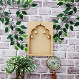 Rajwadi Jharokha Shadow Box with Bells